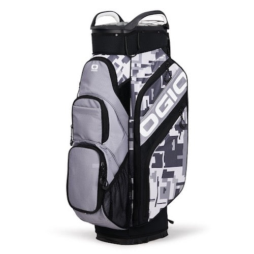 OGIO 2023 Woode Cart Bag Blue Hash