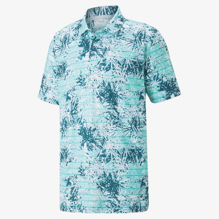 PUMA Cloudspun Tropic Leaves Polo