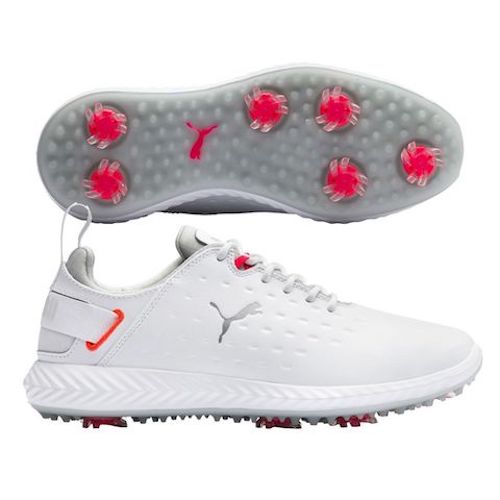 PUMA Ignite Blaze Pro Golf Shoes - White / High Rise
