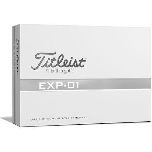 Titleist Exp-01 White Golf Balls