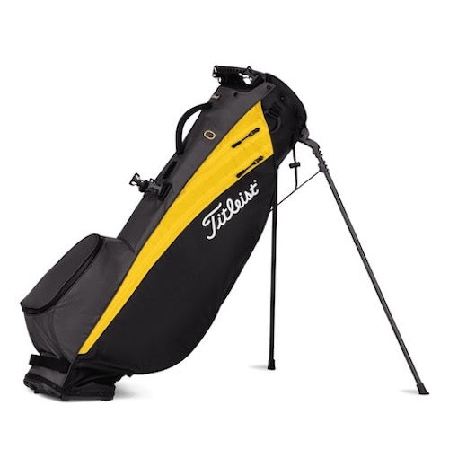 Titleist Players 4 Carbon Stand Bag - Black / Canary / Graphite