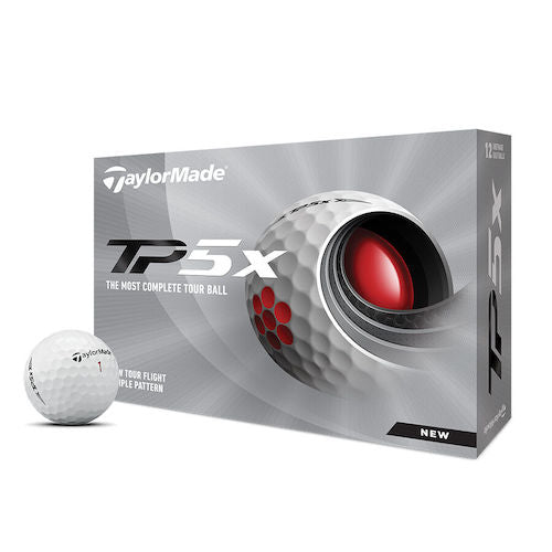Taylormade 2022 TP5x Golf Balls - White