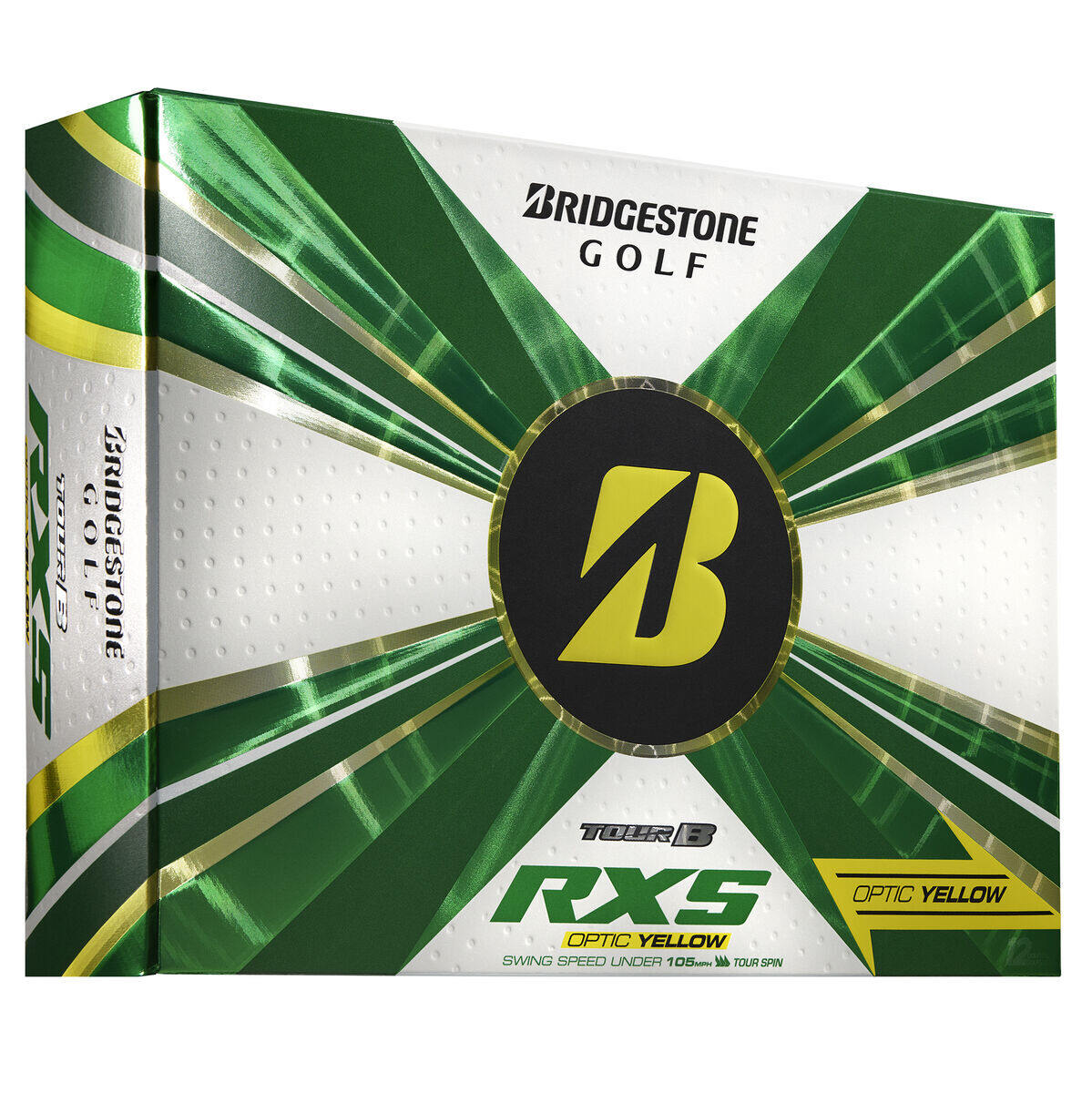 Bridgestone Tour B Rxs Yellow Dozen Golf Balls