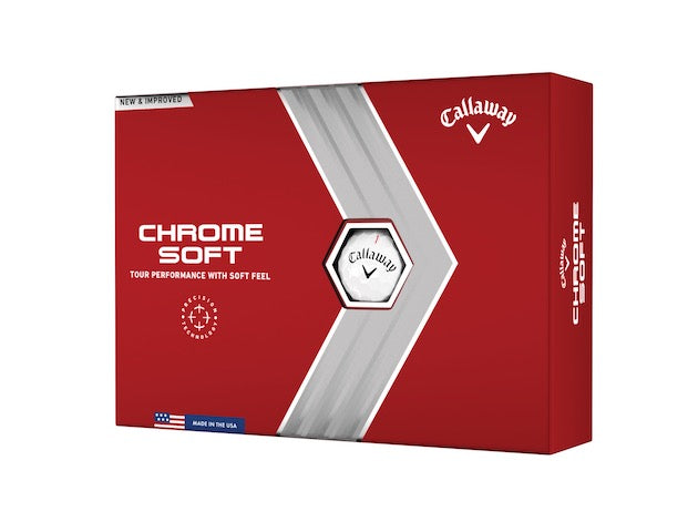 Callaway Chrome Soft White Golf Balls