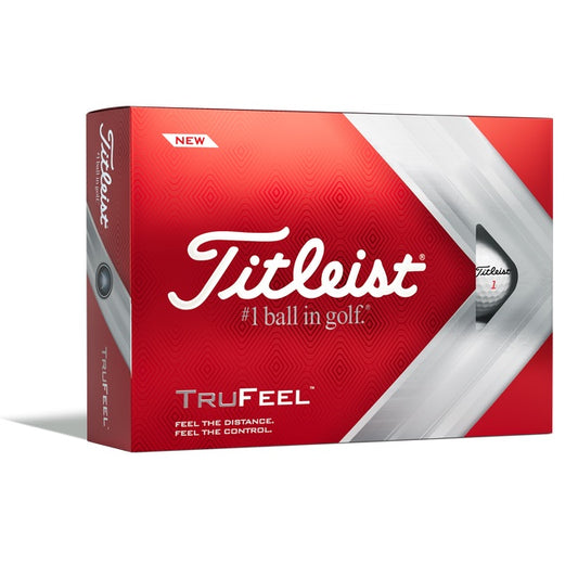Titleist Trufeel White Golf Balls