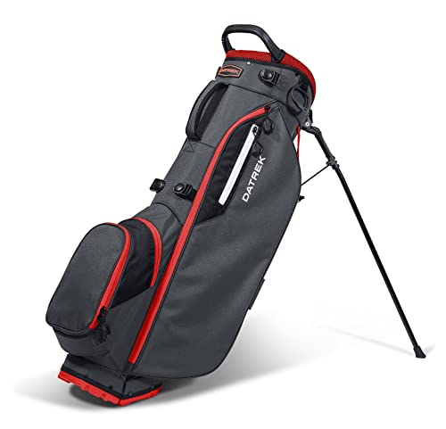 Carry Lite Stand Bag - Charcoal/Red/Black