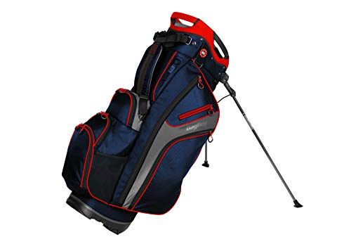 Chiller Hybrid Stand Bag - Navy/Charcoal/Red