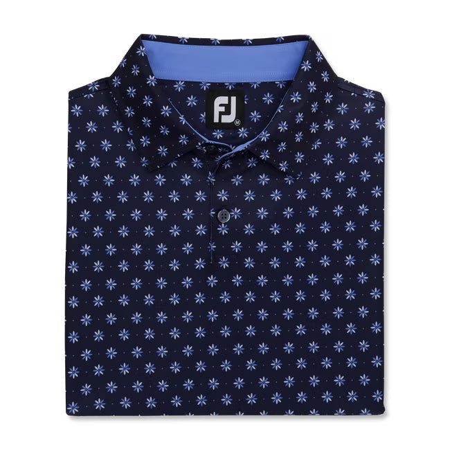 FootJoy Flower Foulard Polo - Navy