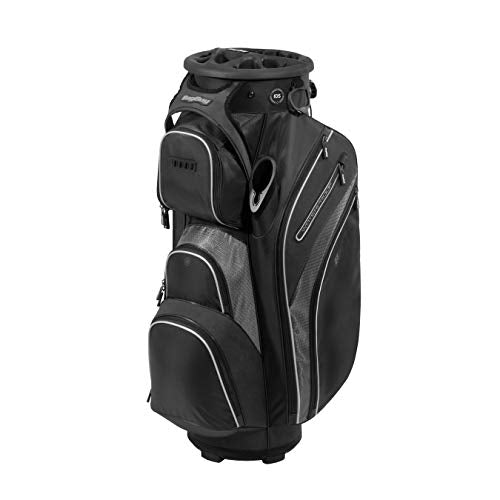 REVOLVER XP CART BAG - Black/Charcoal/Silver