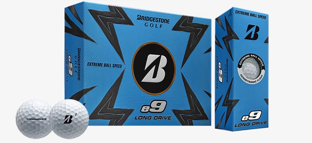 Bridgestone e9 Long Drive Golf Balls - White