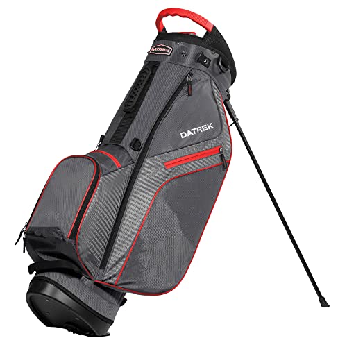 Superlite Stand Bag - Charcoal/Red