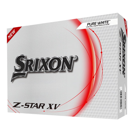Srixon Z-Star XV Golf Balls - Pure White