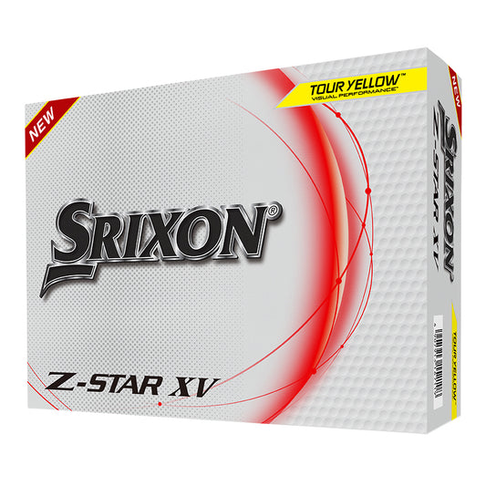 Srixon Z-Star XV Golf Balls - Tour Yellow